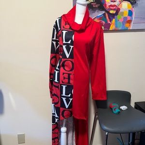 Love open front dress